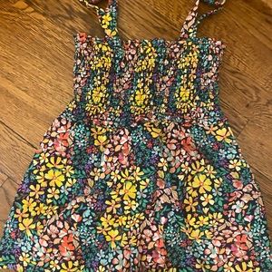 Worn once, sweet smocked romper